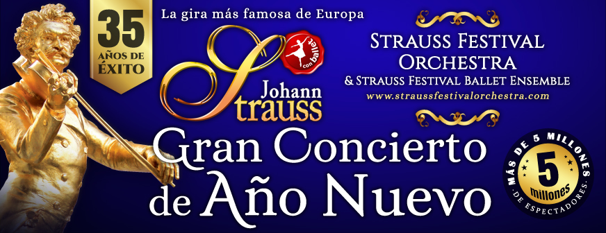 JOHANN STRAUSS  Gran Concierto de Año Nuevo
