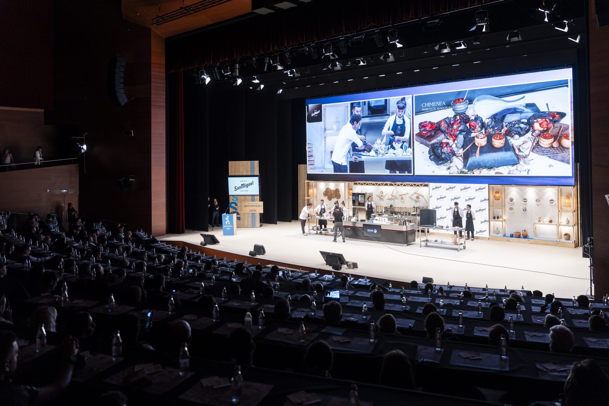 Auditorio Kursaal durante San Sebastián Gastronomika 2024